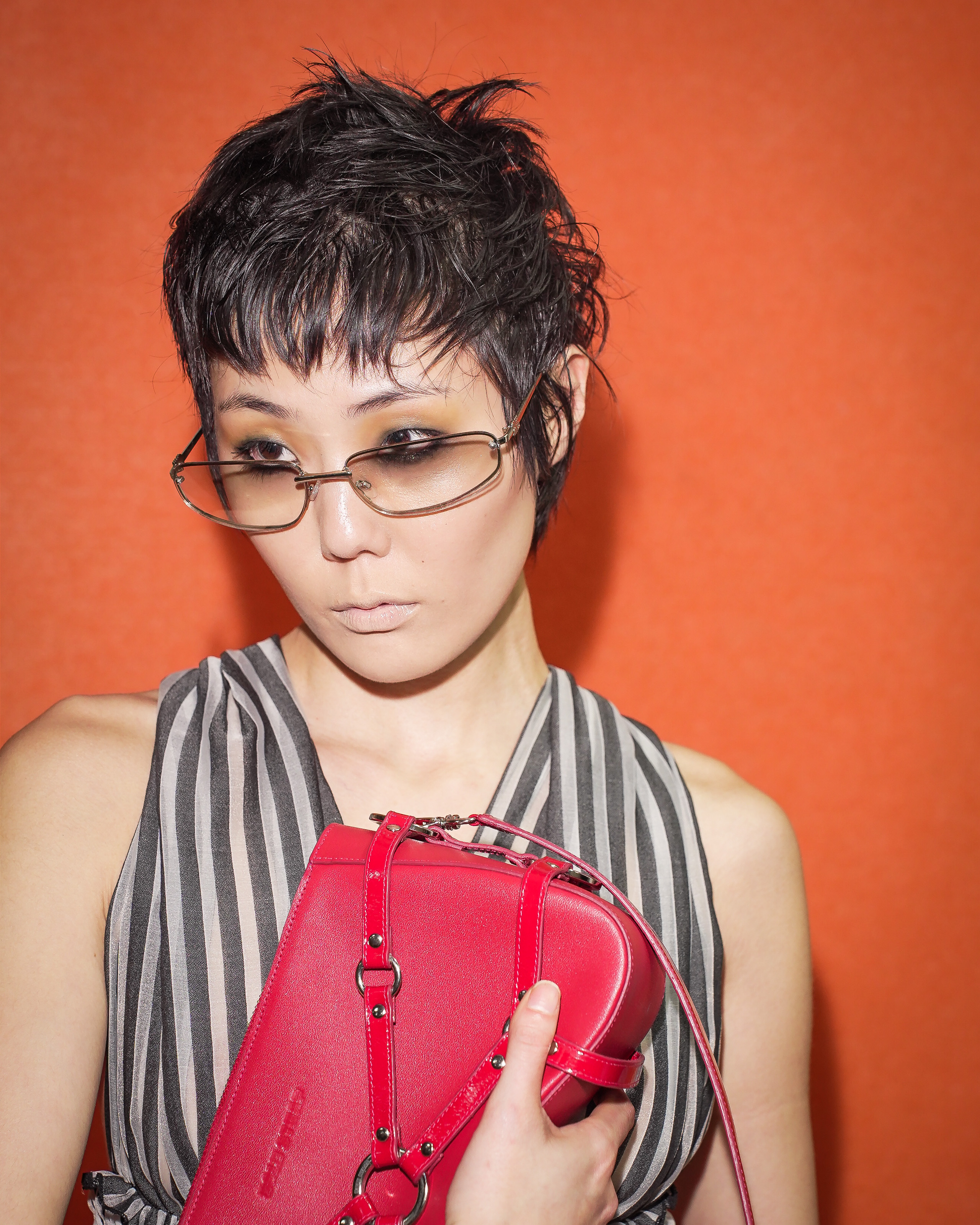 Beleza assinada por William Cruz no desfile da Bold Strap no SPFW N60