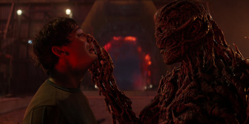 Noah Schnapp e Jamie Campbell Bower na 5ª temporada de Stranger Things