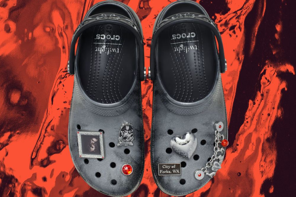 Classic Platform Clog da Crocs inspirado em Crepúsculo
