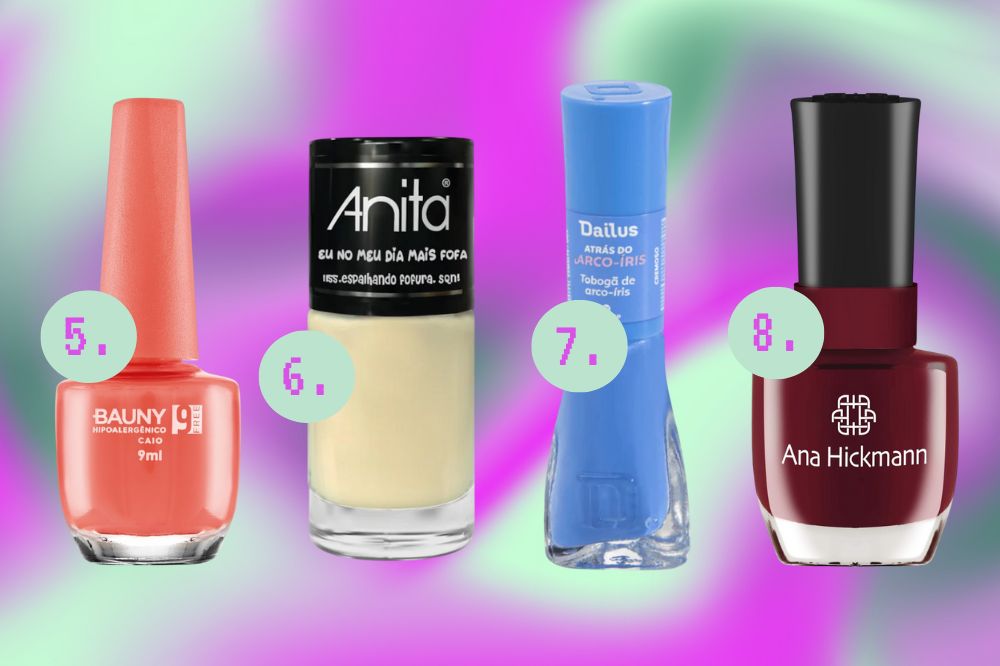 Tendências de cores de esmalte para a primavera 2025