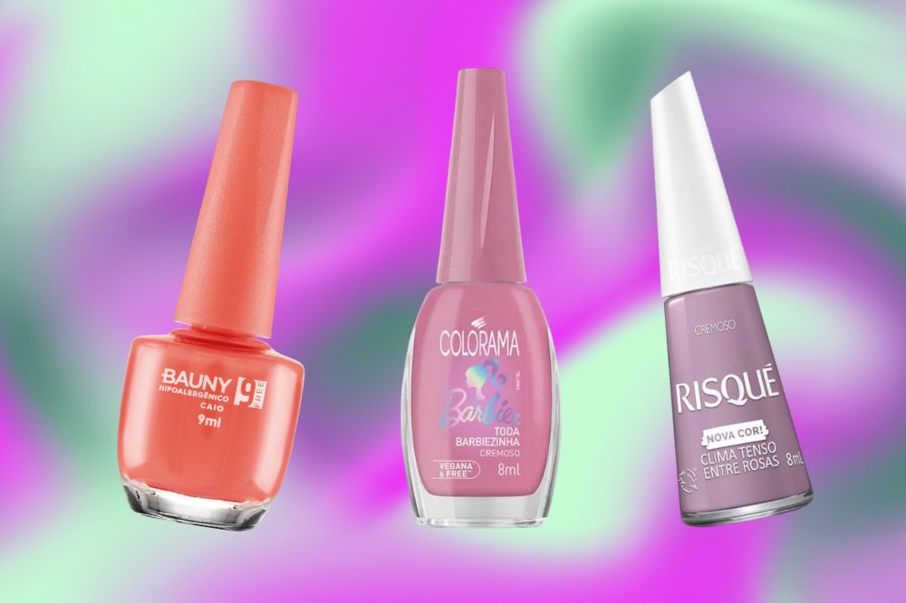 Tendências de cores de esmalte para a primavera 2025