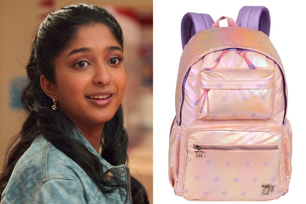 A mochila da CAPRICHO que mais combina com Devi Vishwakumar, de Eu Nunca…