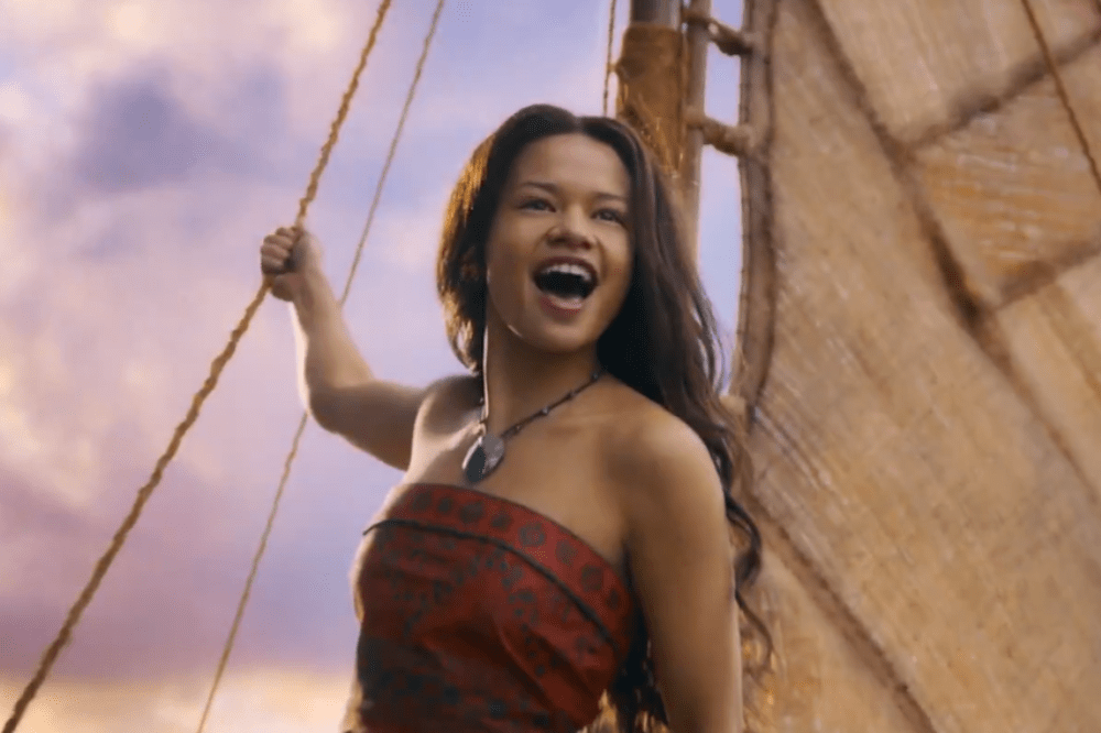Catherine Laga'aia no primeiro teaser do live-action de 'Moana' é divulgado