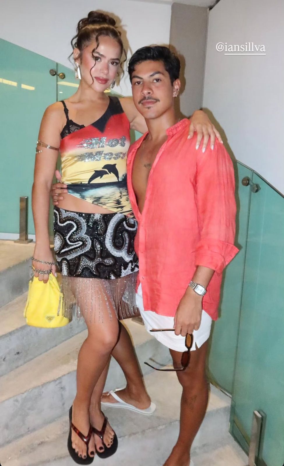 Maisa apostou em bordados e rendas em looks de Ano Novo