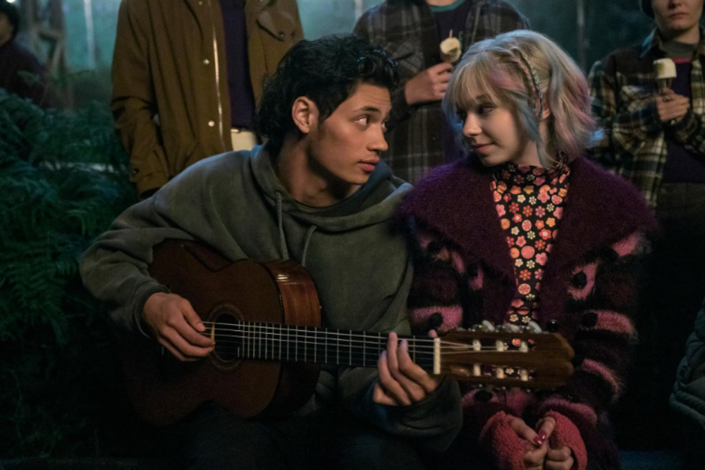 Enid e Bruno em ‘Wandinha’