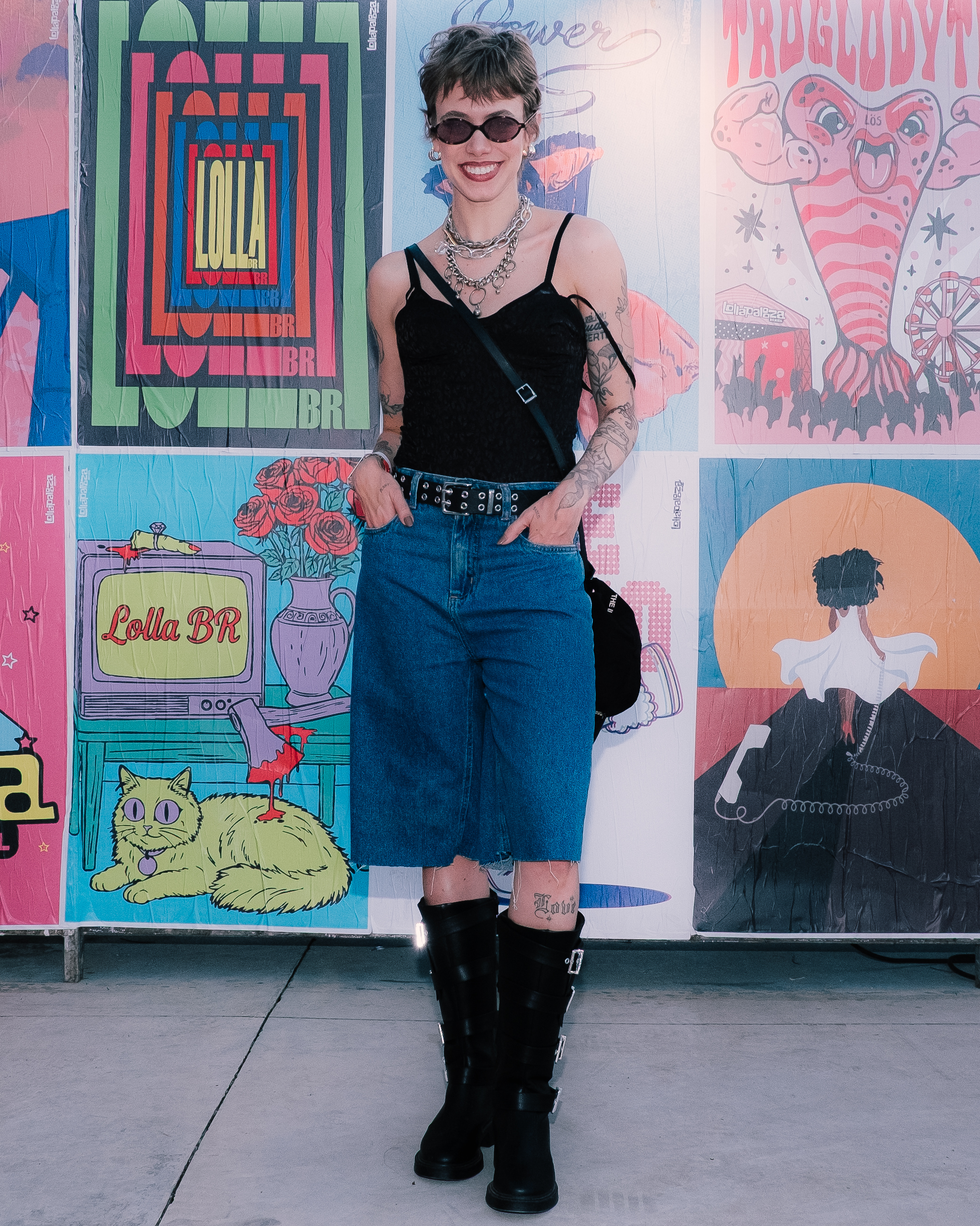 Tendências de looks no Lolla 2026