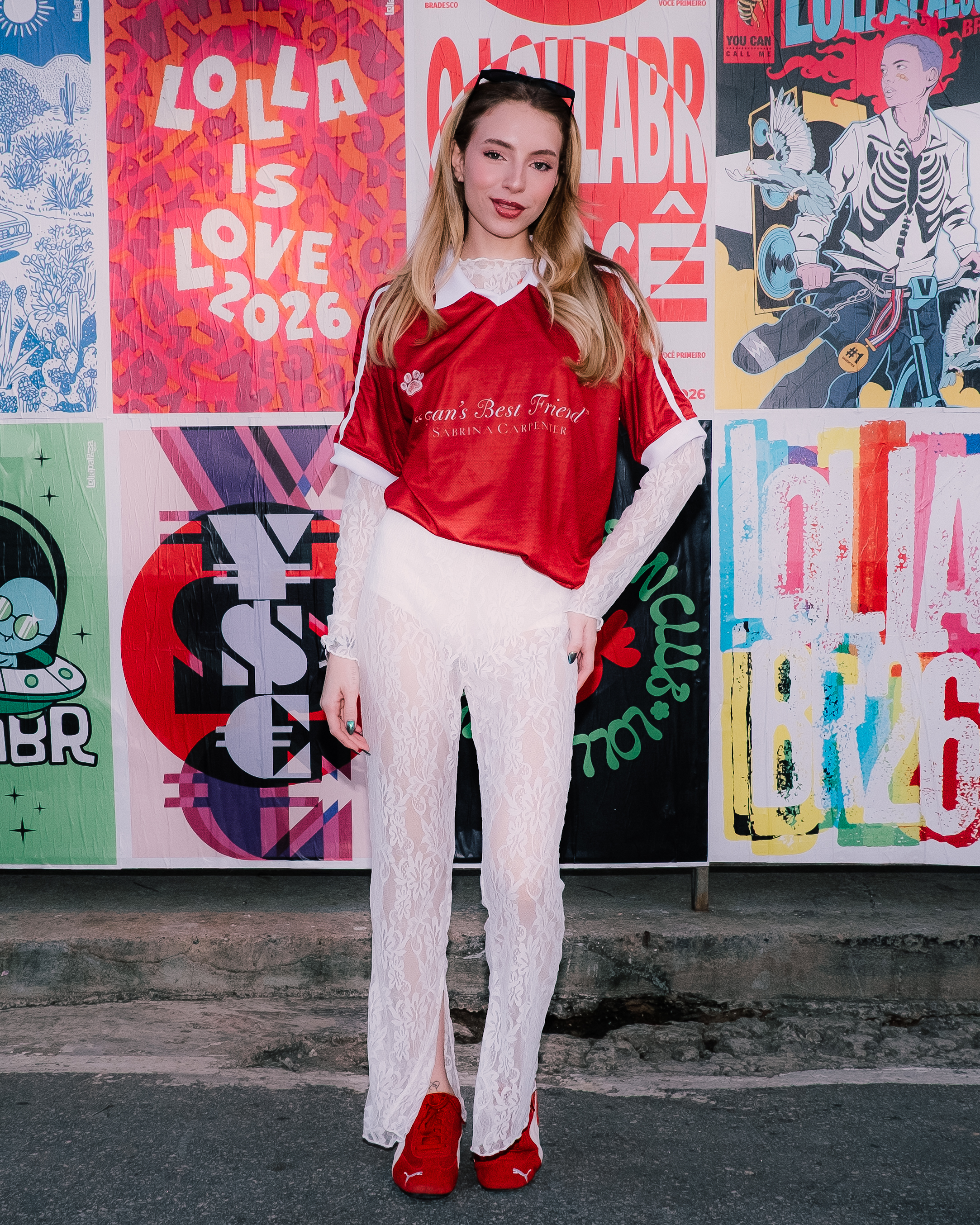 Tendências de looks no Lolla 2026