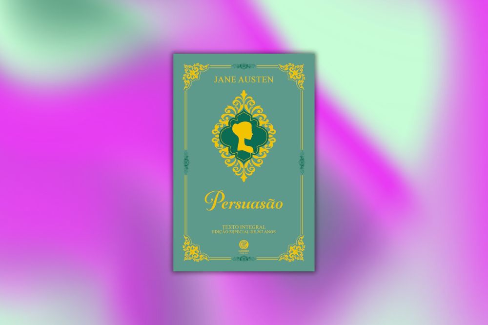 Capa do livro 'Persuasão'