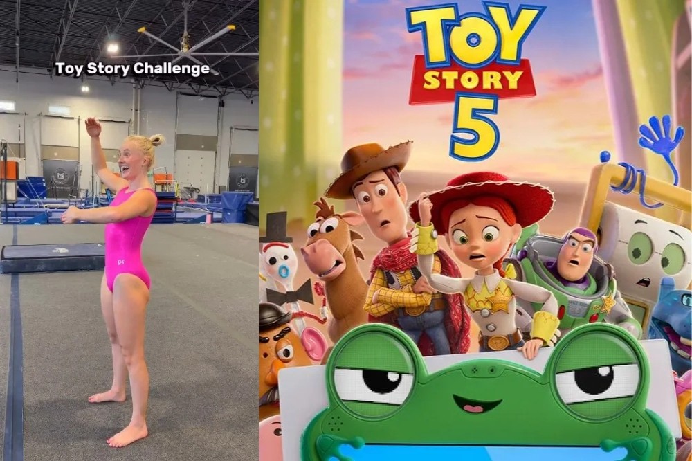 Ginastas Toy Story 5 Rebekah Bean