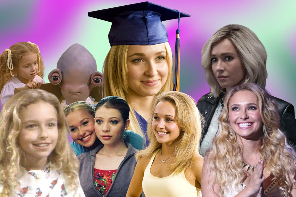 Diversas fases da carreira da atriz Hayden Panettiere